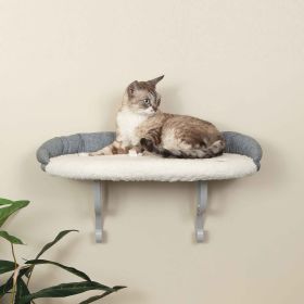Universal Wall Mount Cat Shelf with Bolster