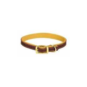 Deer Ridge Leather Dog Collar (size: 5/8" x 11")