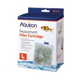 Replacement Filter Cartridges 6 pack (size: large)