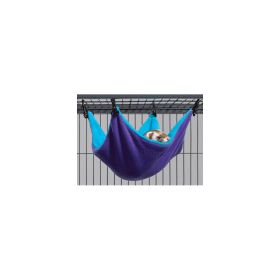 Ferret Nation Hammock Hideaway (Color: Teal / Purple, size: small)