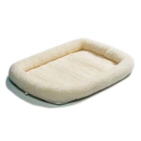 Quiet Time Fleece Dog Crate Bed (size: 18" x 12")